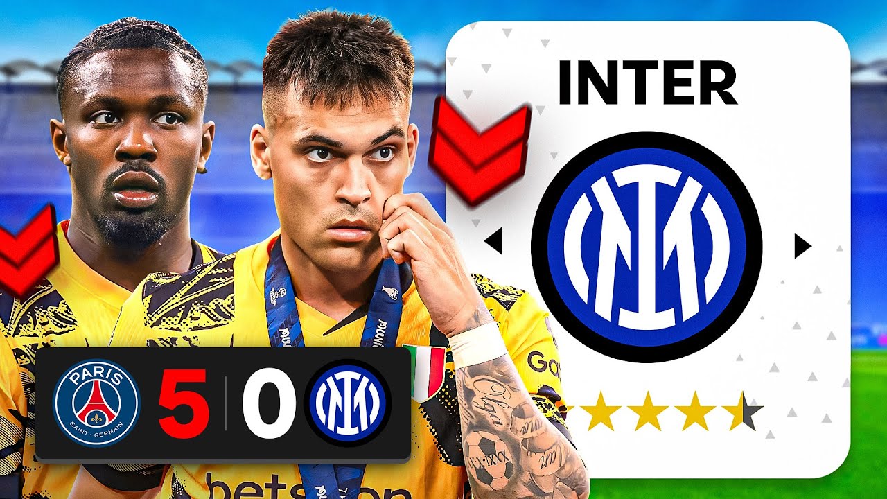 I Rebuild INTER As PSG Destroyed Them!