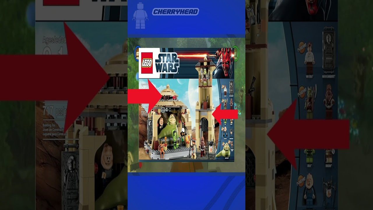 Did Lego Star Wars Do This On Purpose?  #cherryhead #lego #legostarwars