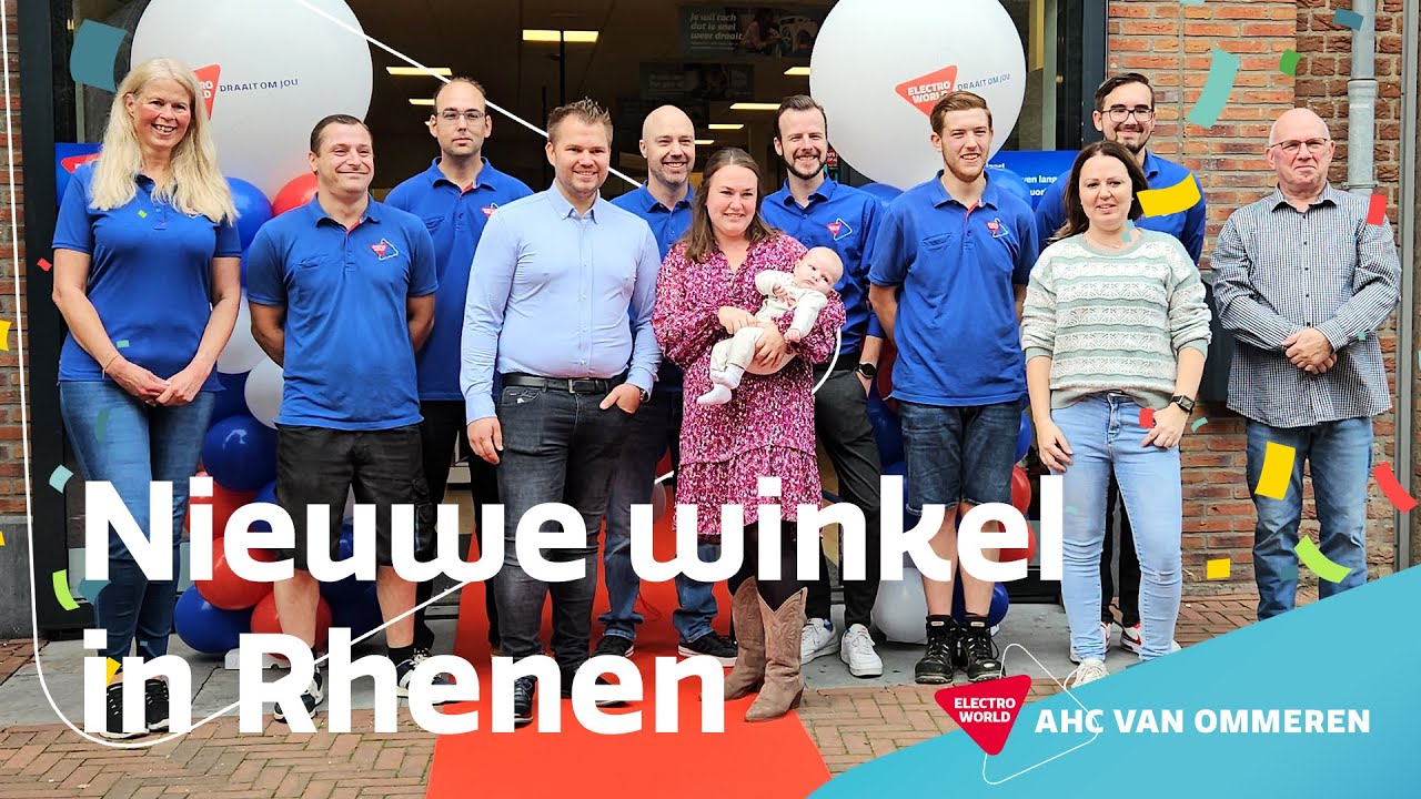 Opening Electro World AHC van Ommeren in Rhenen 2023