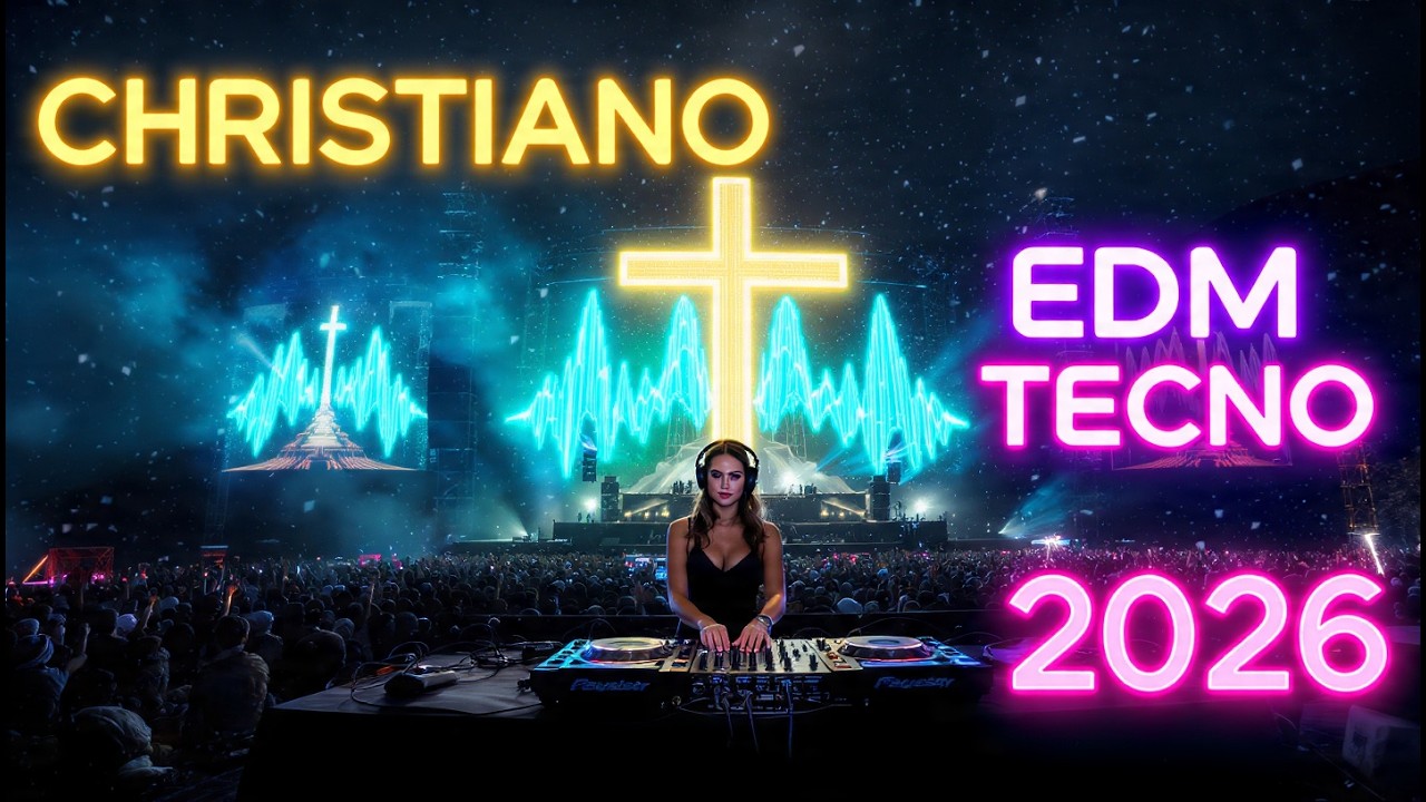 DJ Cristianos de Música Electrónica 2026  Mix EDM Cristiano para Adorar y Elevar la Fe