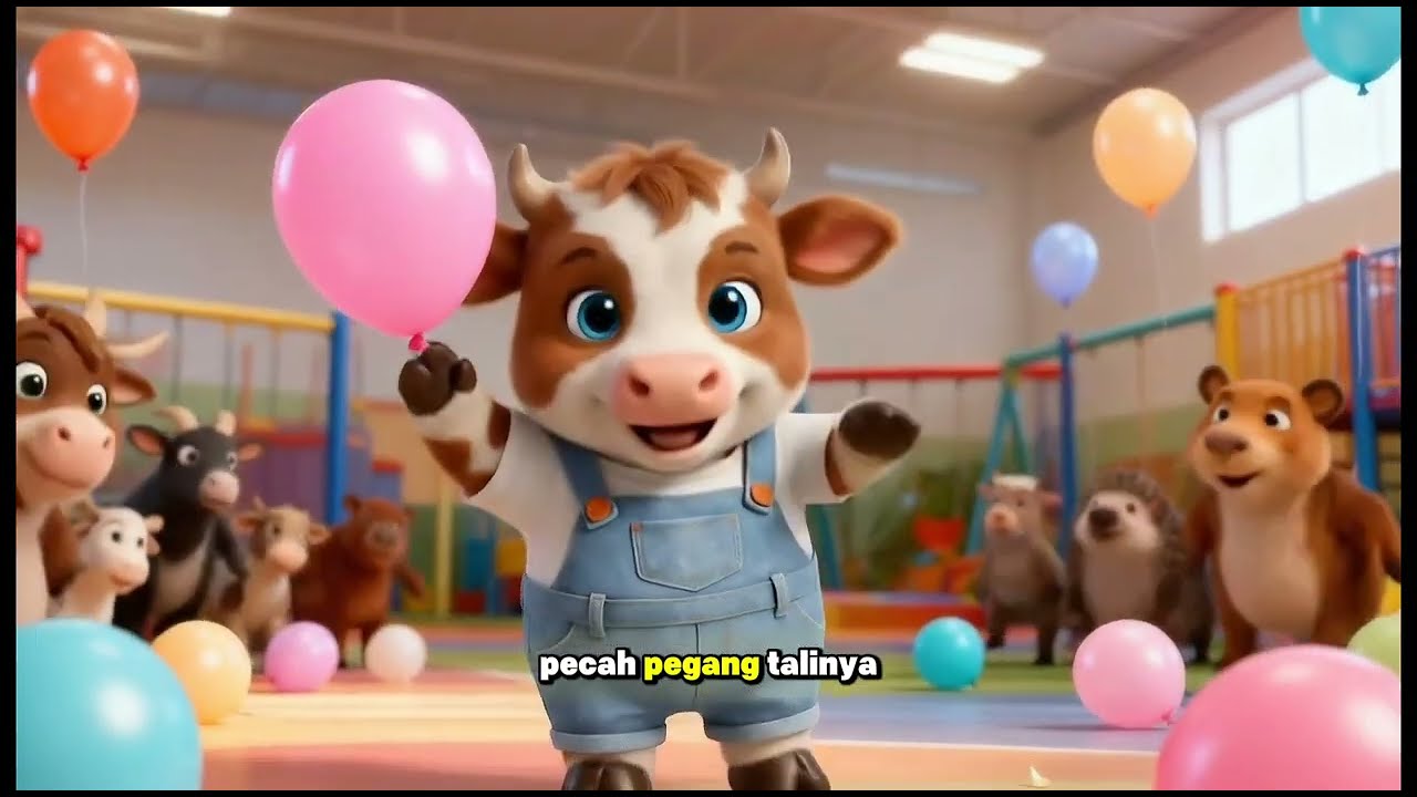 Balonku Ada Lima | Lagu Anak Anak Bahasa Indonesia - Boby Tatan