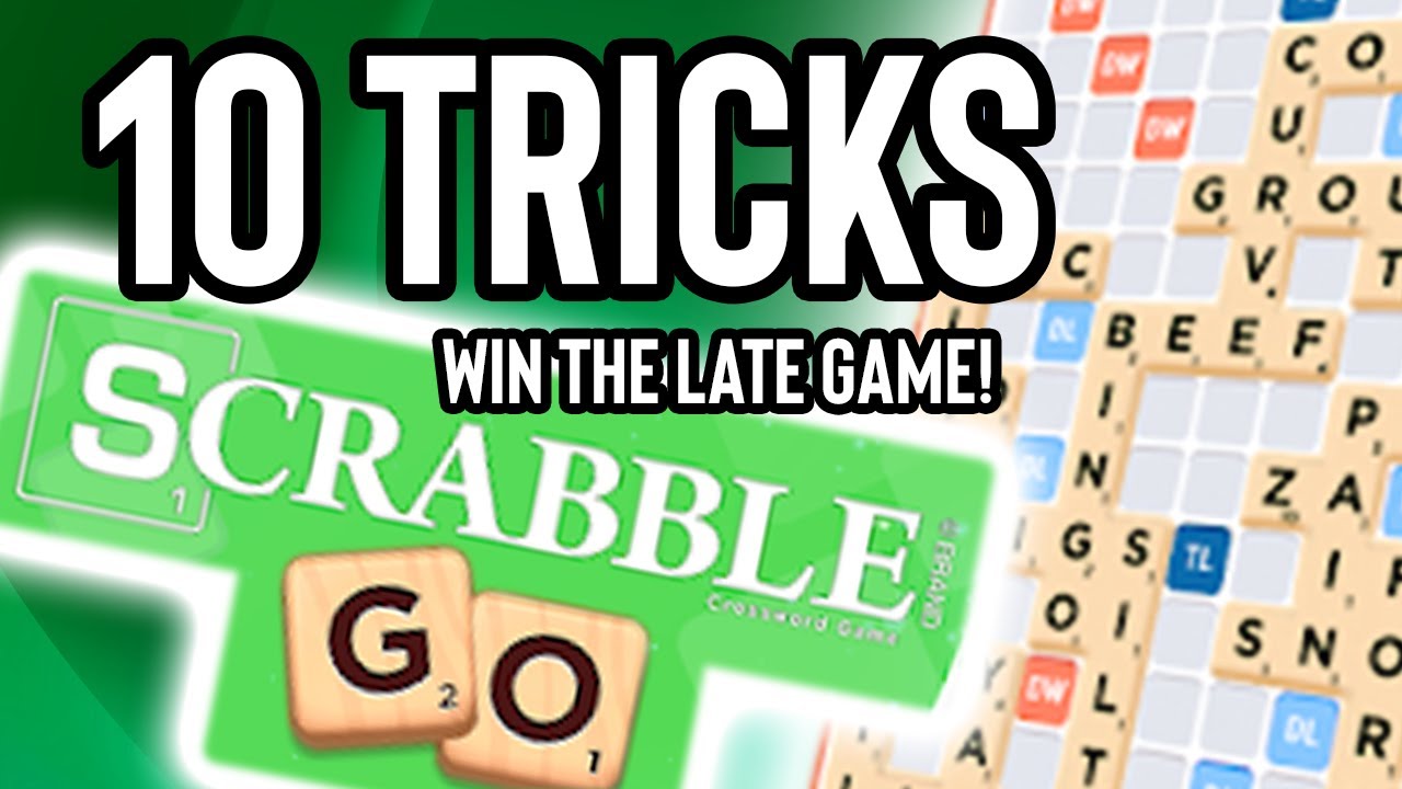 10 SIMPLE TRICKS to secure your WIN in the Late Game! | Scrabble GO