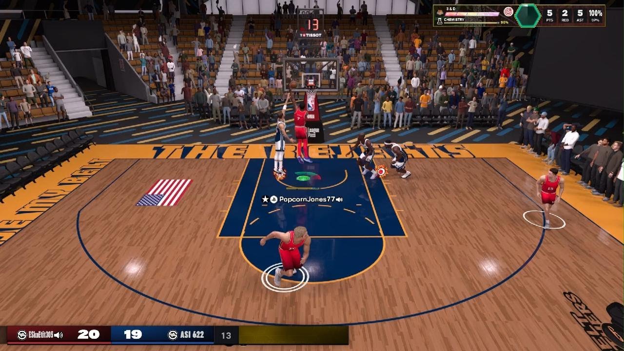 After losing first game, Parole Modelz figure out the Rejects in second game! NBA 2K26’s Pro-Am