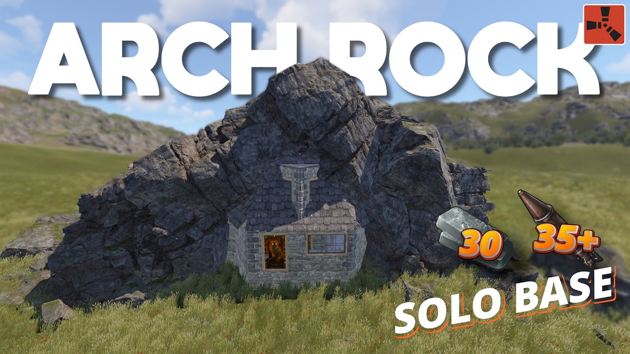 RUST - ARCH ROCK Solo Base - 2024 New Base Design