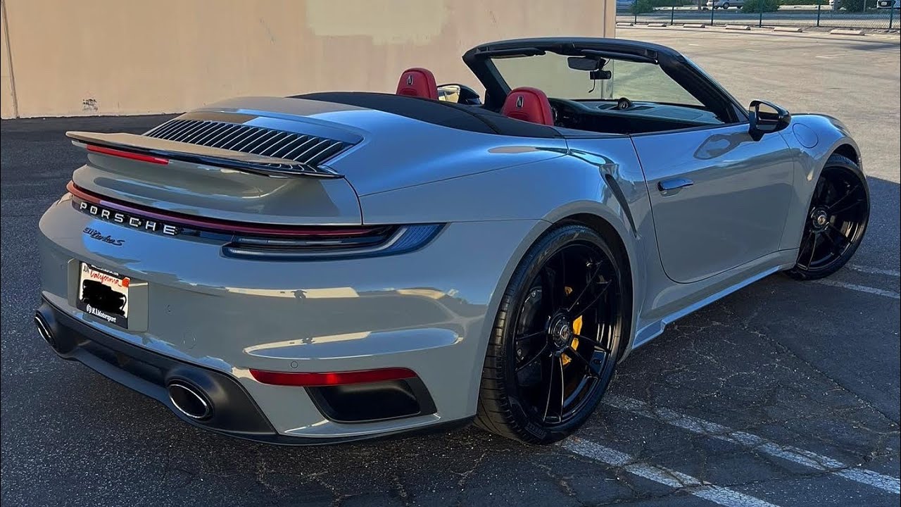 My Porsche 992 Turbo S got a CRAZY makeover!!