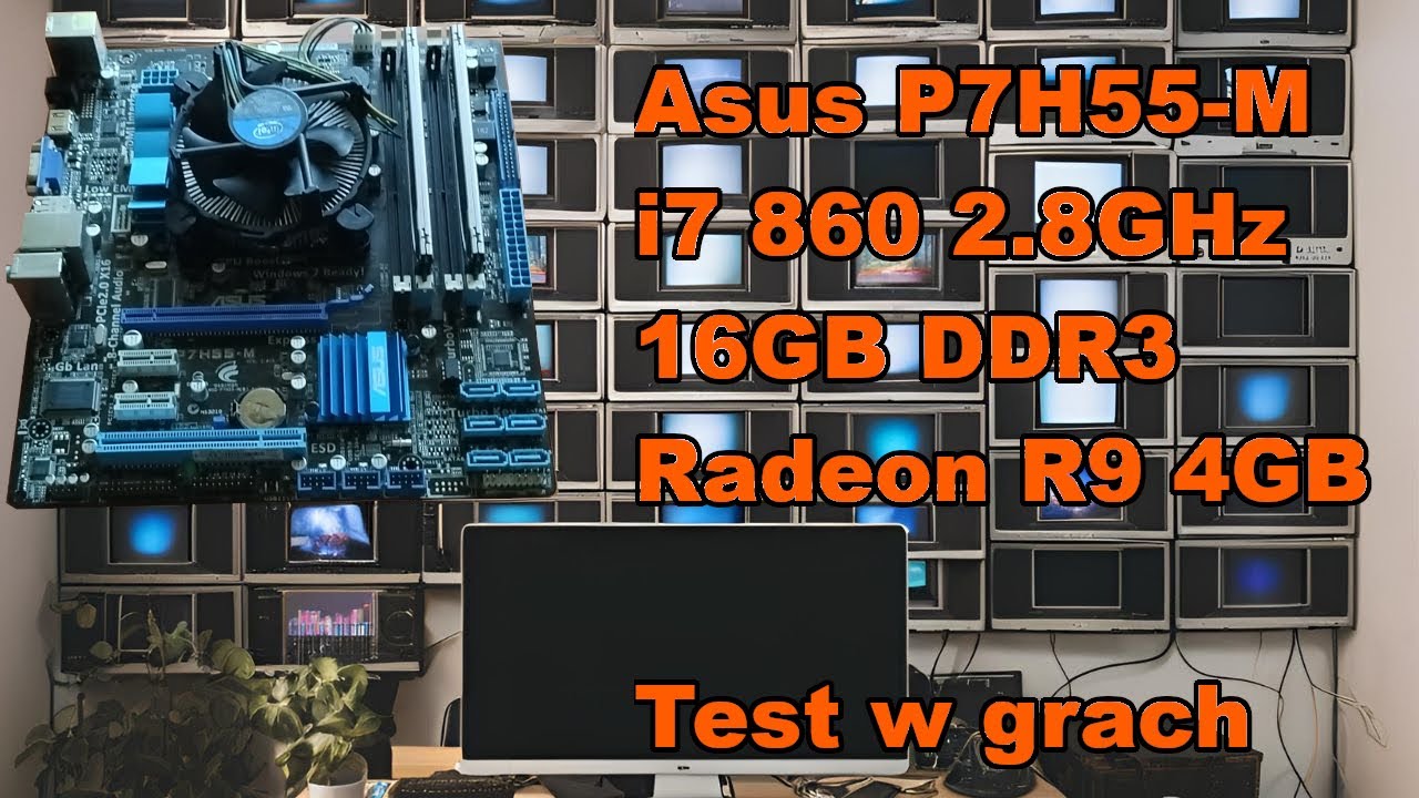 E34 Core i7 860 plus Asus P7 H55. Test pierwszej generacji i7 w grach.