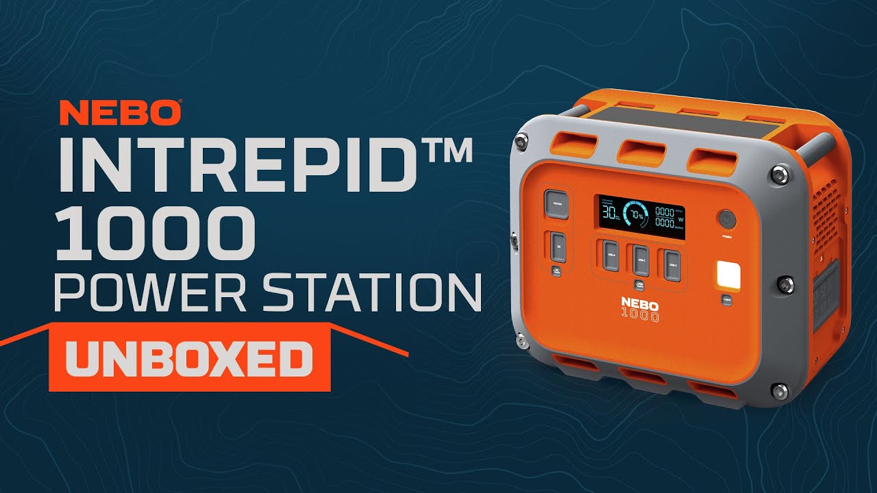 Intrepid 1000 Power Station | NEBO UNBOXED
