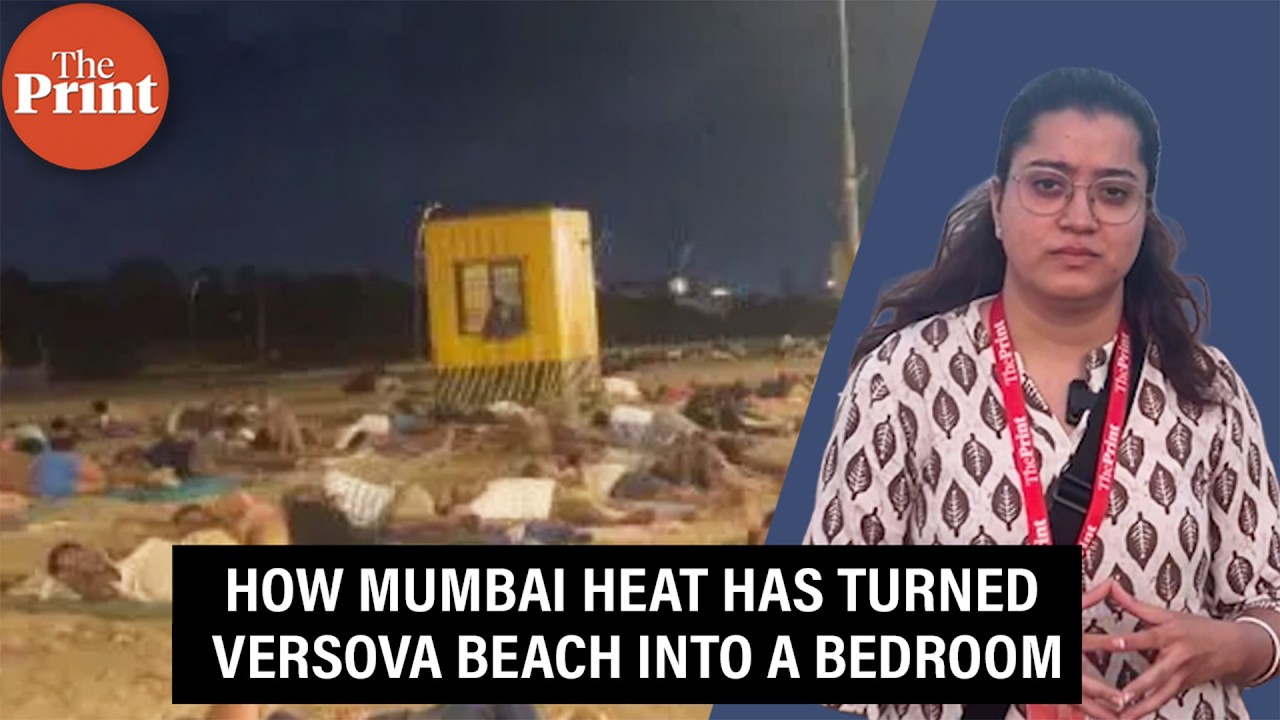 Mumbai heat has turned Versova beach into a bedroom. Who is sleeping there?