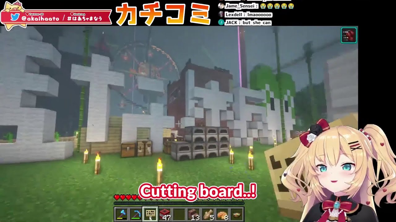 Haachama looking around and renovated Rushia's house 【Hololive/ENG Sub】