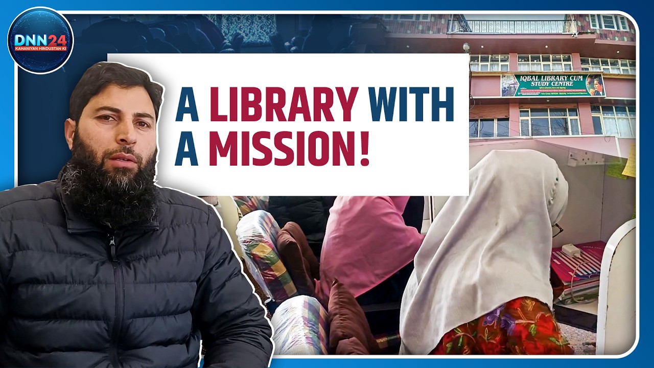 A Lecturer Who Built An Affordable High-Tech Library For Students In Kashmir