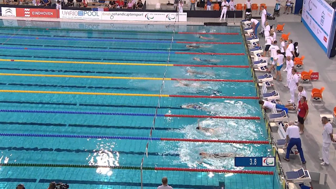 Women's 100m backstroke S2 (S1-2) | Final | 2014 IPC Swimming European Championships Eindhoven