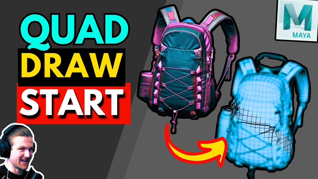 🦜Retopology 101 in Maya: Everything You Need to Get Started