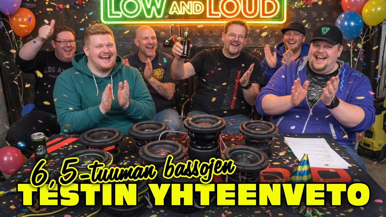 TESTISSÄ 6,5” BASSOT | Testin yhteenveto ja kunniamaininnat!