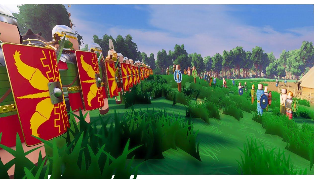 Massive Roman Army Invades Britan - Warlord Britannia