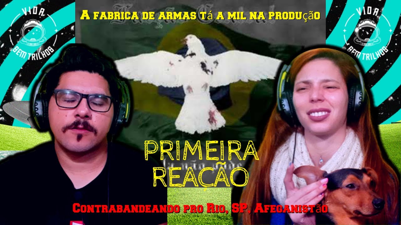 Facção Central - Hoje deus anda de blindado | PRIMEIRA REAÇÃO VIDA SEM TRILHOS REACT