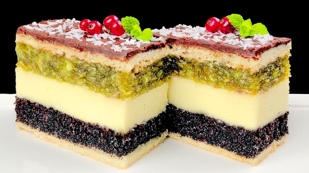 🍰 Жешов‘як  (Мак-сир-яблука) 🍰ЯБЛУЧНИЙ пляцок з МАКОМ і СИРОМ [рецепт]