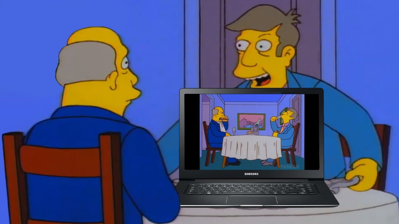 Steamed Hams but Skinner makes a Steamed Hams Video