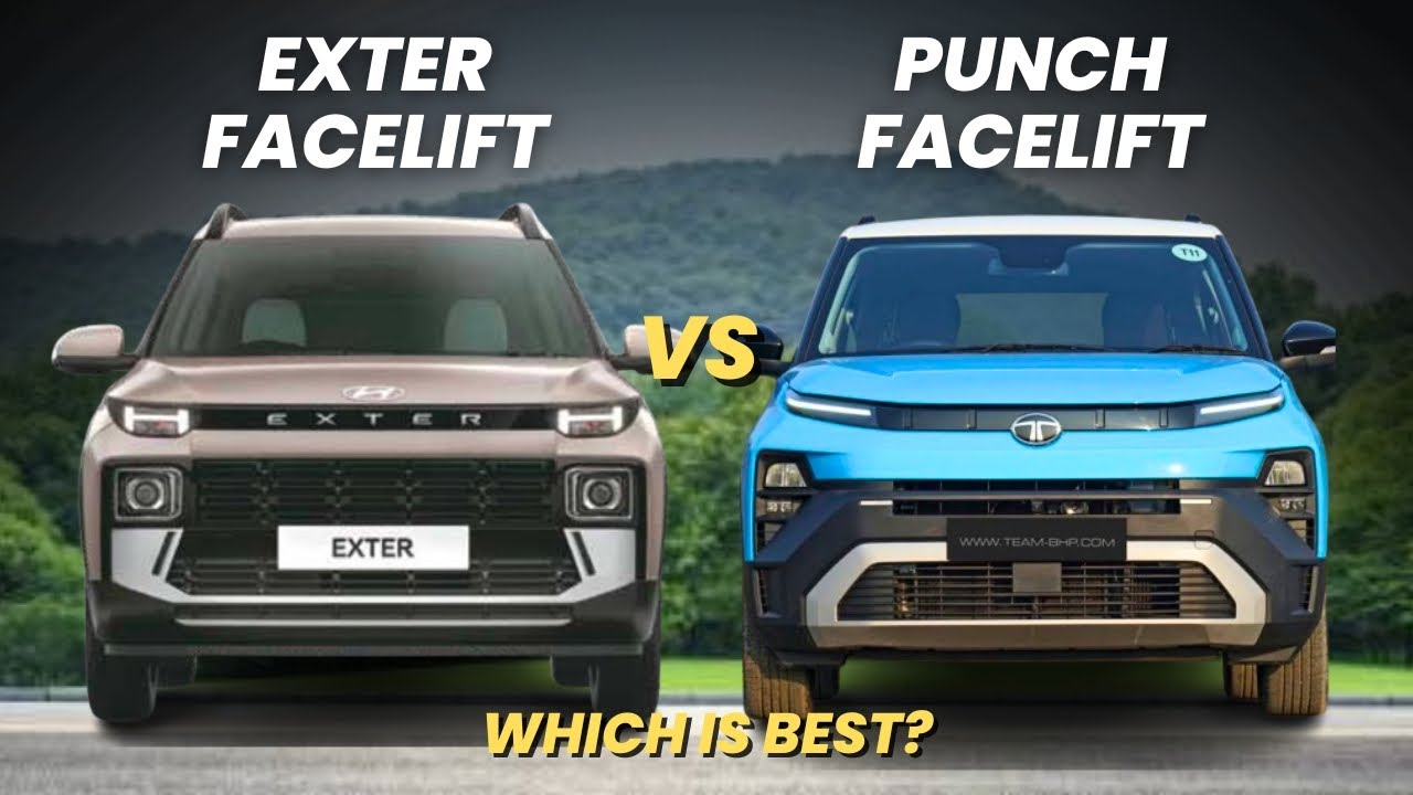 Hyundai Exter 2026 vs Tata Punch | Which is Best? | Exter facelift 2026