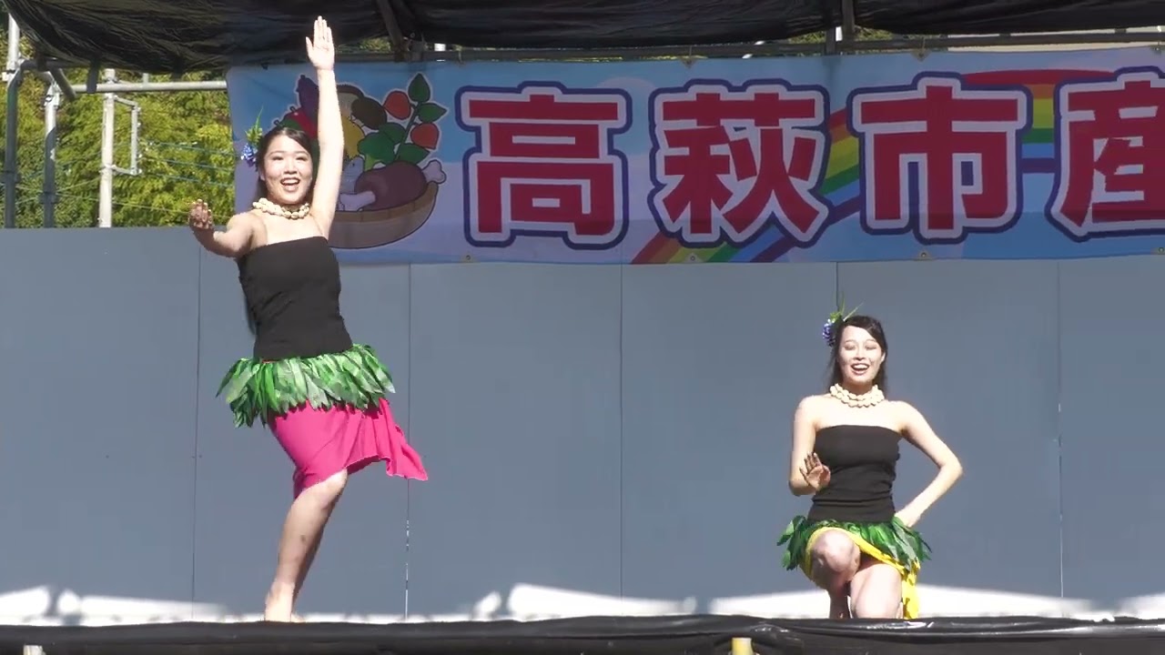 フラガールズ甲子園出場校　いわき湯本高校フラダンス部　part2