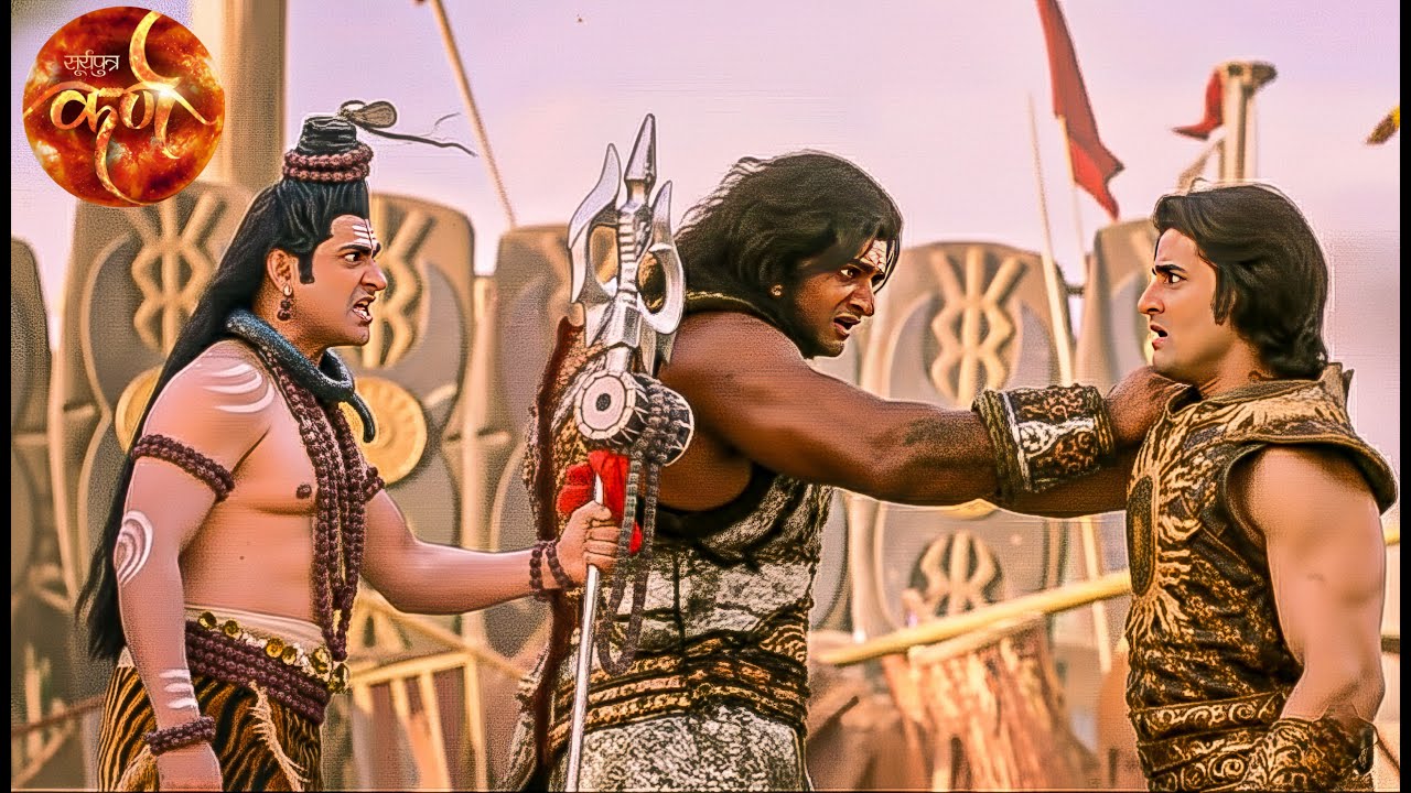 कर्ण और भीम का भीषण युद्ध देख कैलाश से उतर आए भोलेनाथ || Suryaputra Karn
