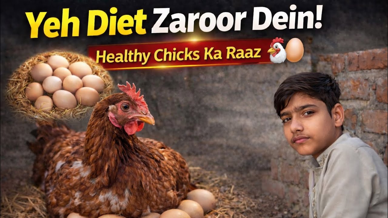 Andon Par Bethi Murghi Ko Kya Khilayein? Complete Diet Plan 🥚🐔