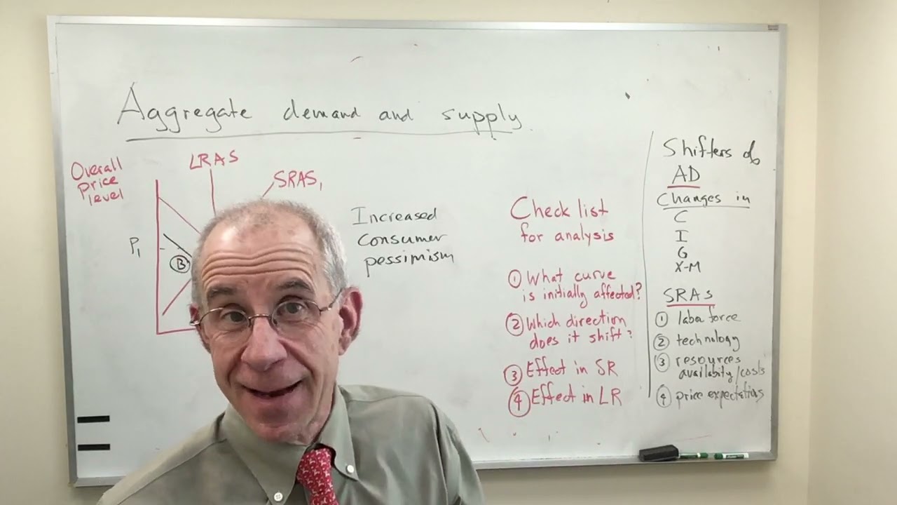 Macro basics: Consumer pessimism and AD AS analysis