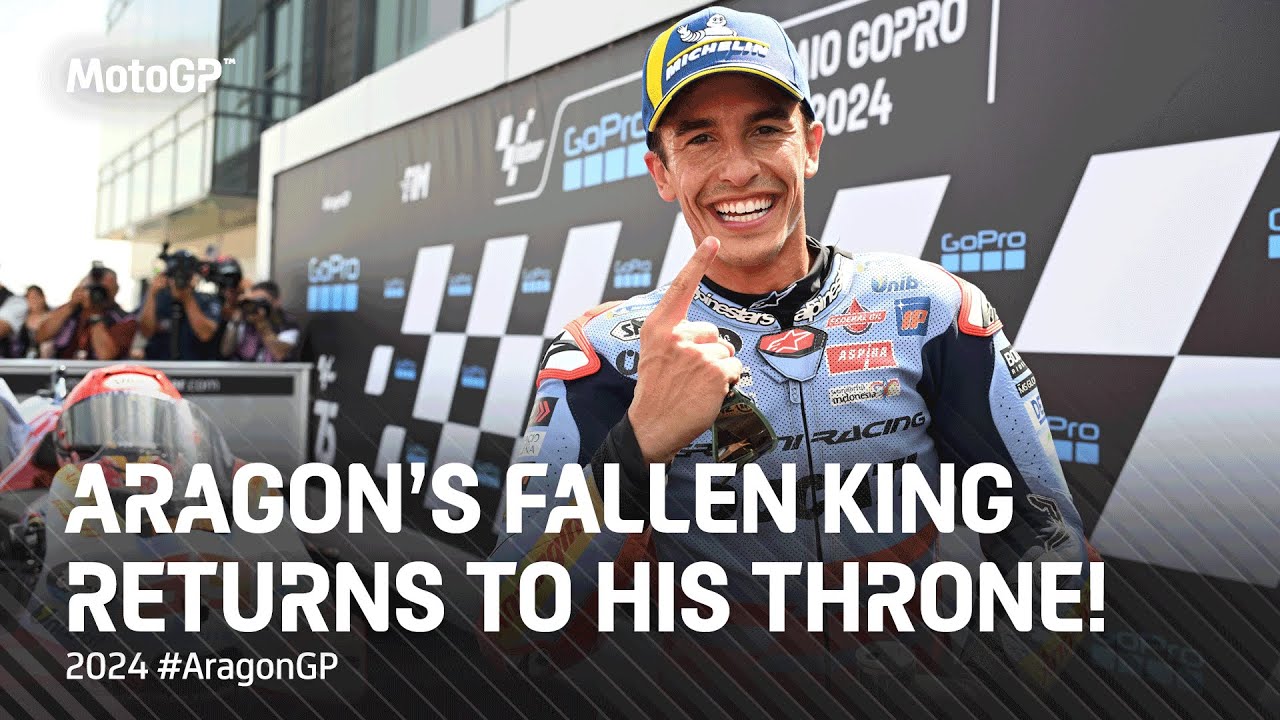 Marc's 1043 day wait ends 🥇 | From the Inside #AragonGP 🏁