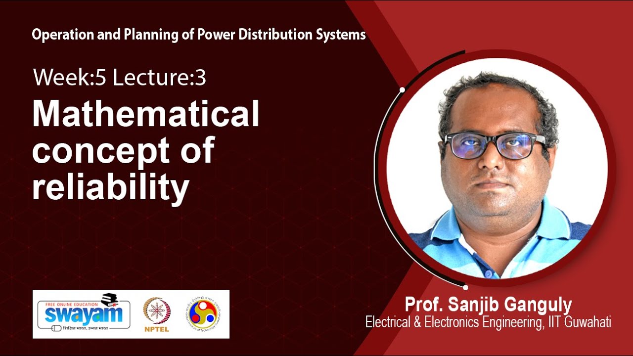 Lec 15: Mathematical concept of reliability