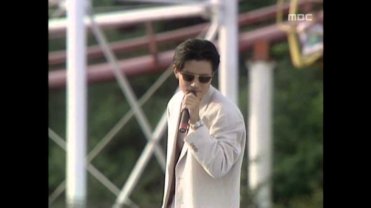 Kim Min-jong - Under the sky, 김민종 - 하늘아래서, Saturday Night Music Show 19930807