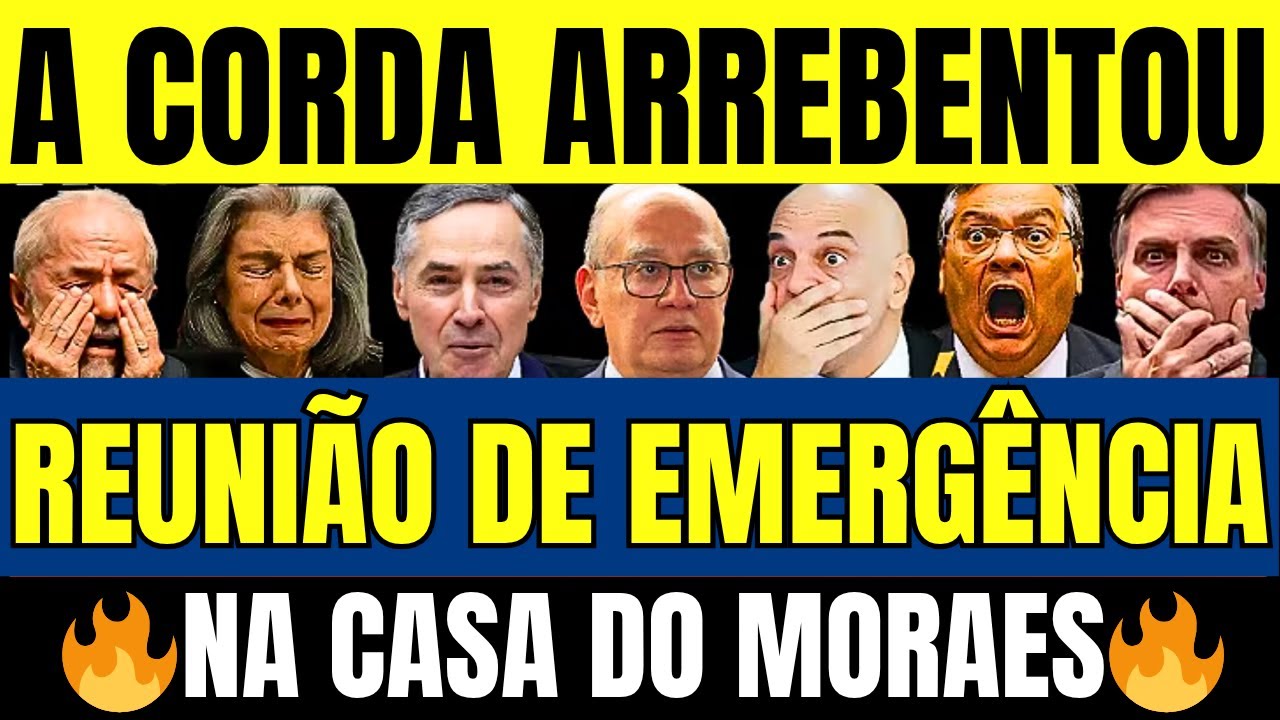 TARDE BOMBASTICA E ACABAMOS DE DESCOBRIR, LULA E MORAES ESTÃO BRIGANDO FEIO NOS BASTIDORES PORQUE...