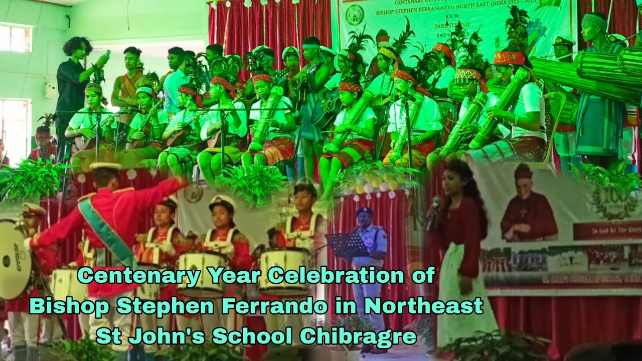 Centenary Year Celebration of Bishop Stephen Ferrando in Northeast/St John's School Chibragre