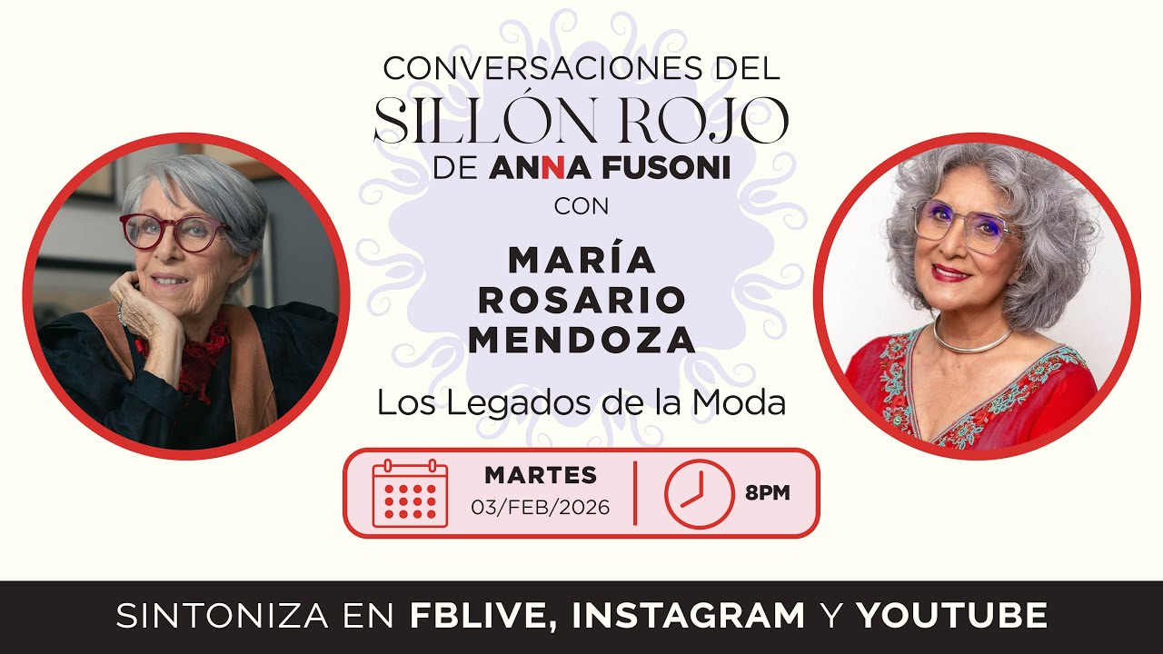 MARÍA ROSARIO MENDOZA: Los Legados de la Moda