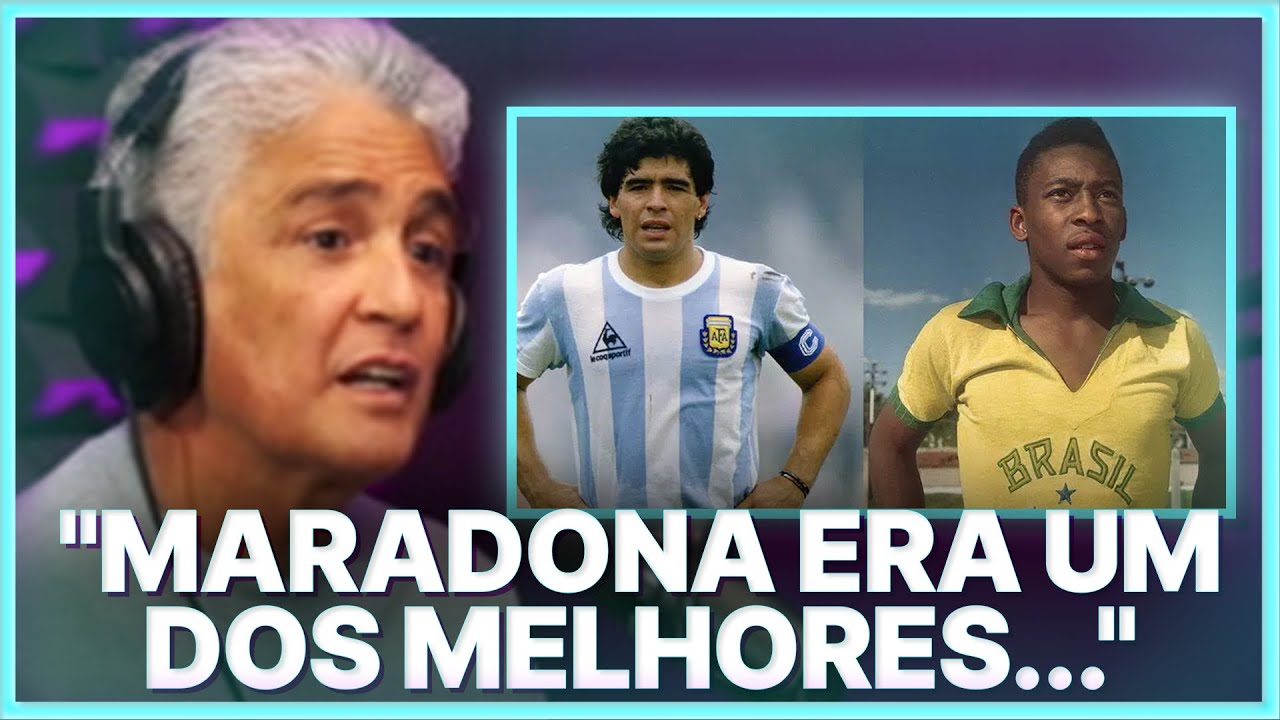 QUEM ERA MELHOR: MARADONA OU PELÉ? | BEBETO