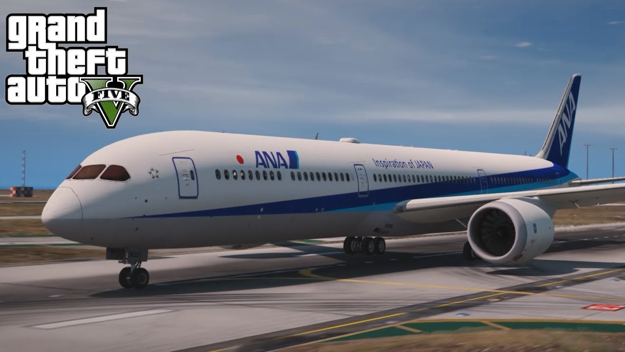 【GTA5】ANA Boeing 787-10 (MOD)