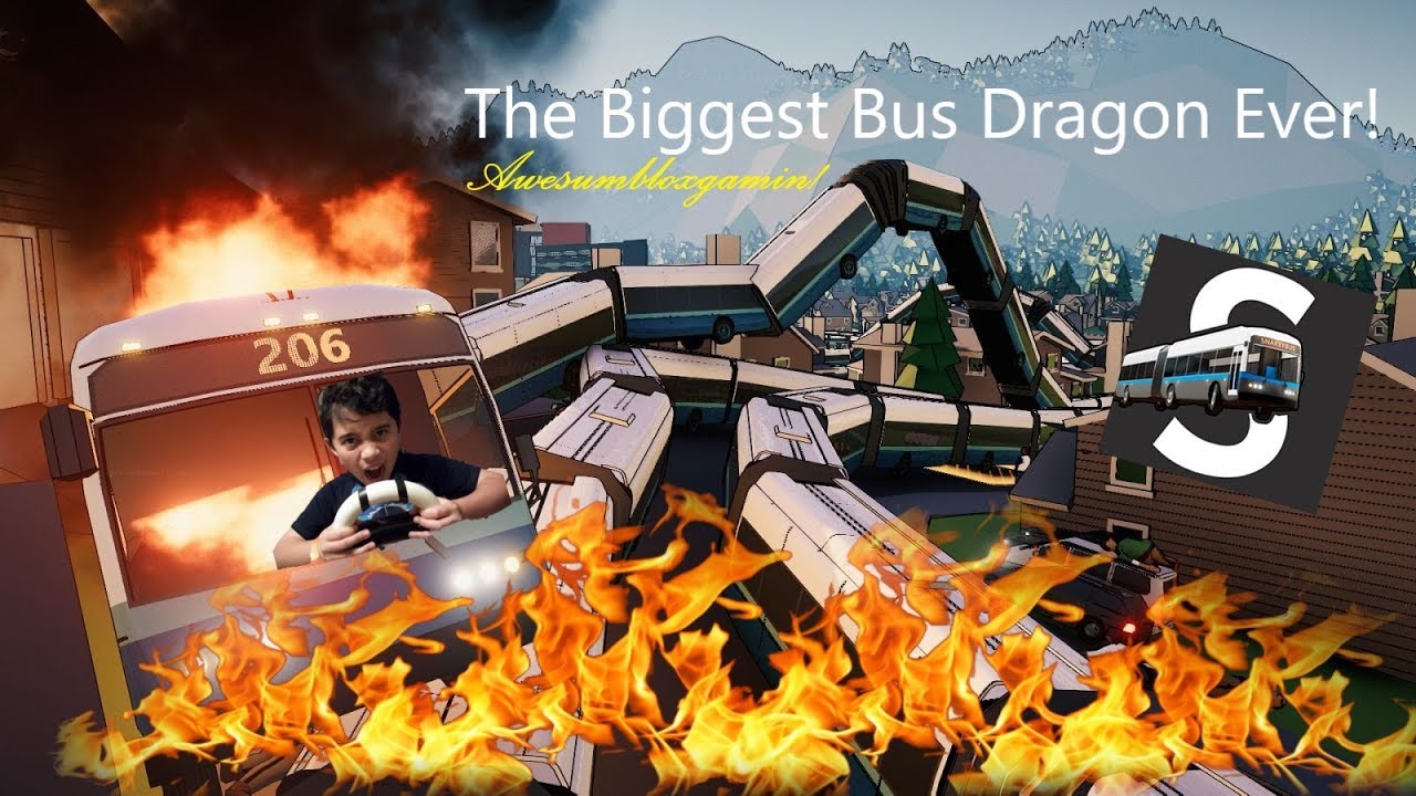 Snakey Bus Ep.1 The Biggest Bus Dragon Ever!