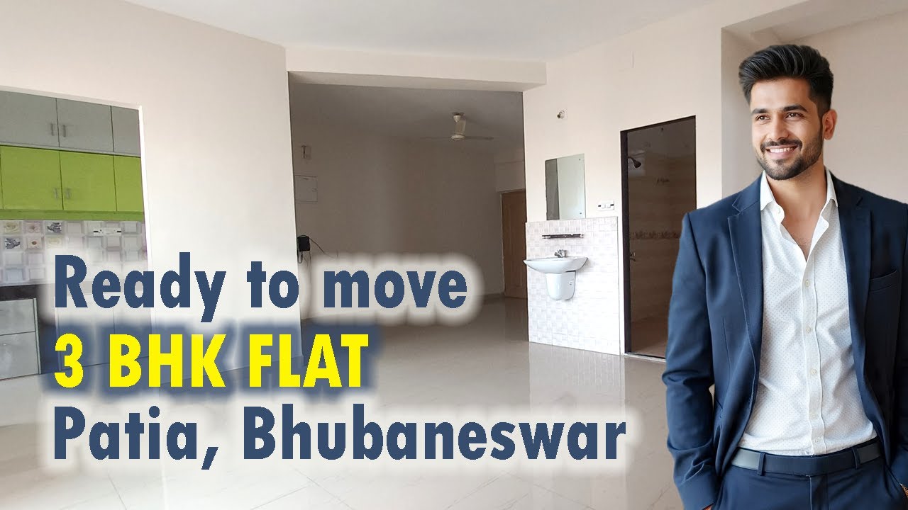 Ready to move 3 bhk flat at Patia, Bhubaneswar