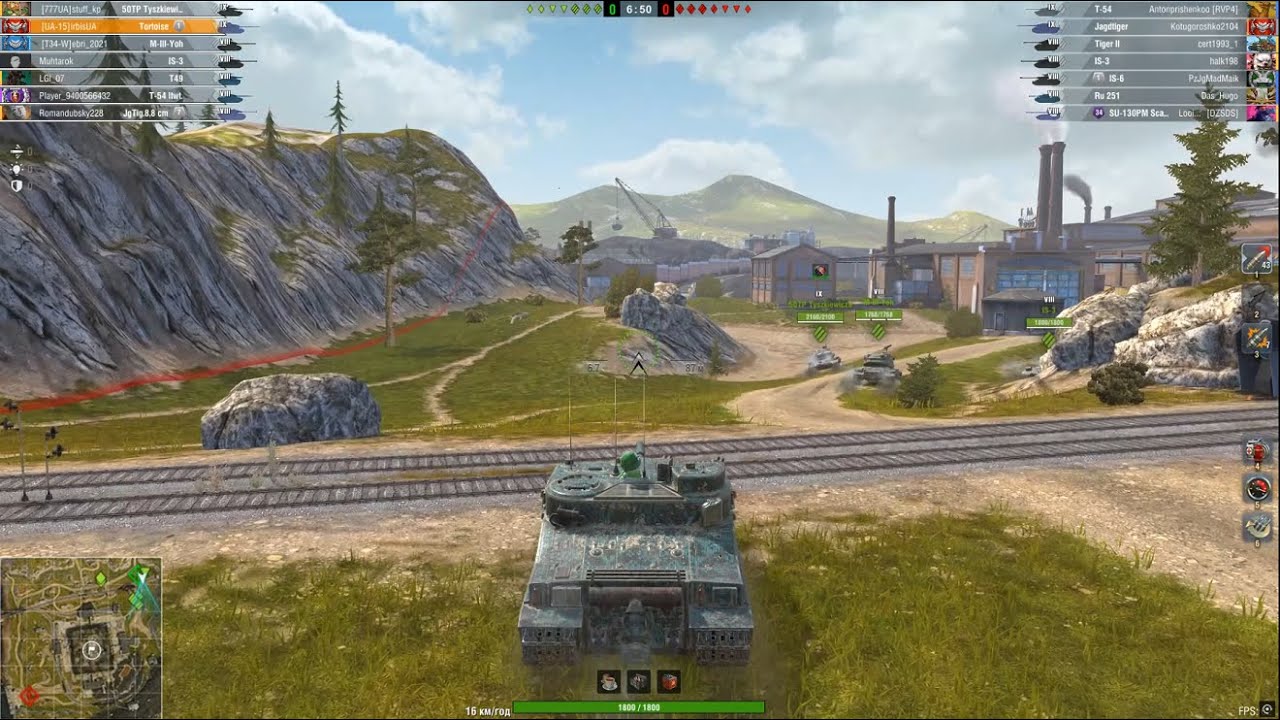 Tortoise незворушний штурмовий винищувач на Промзоні в WоT Blitz!