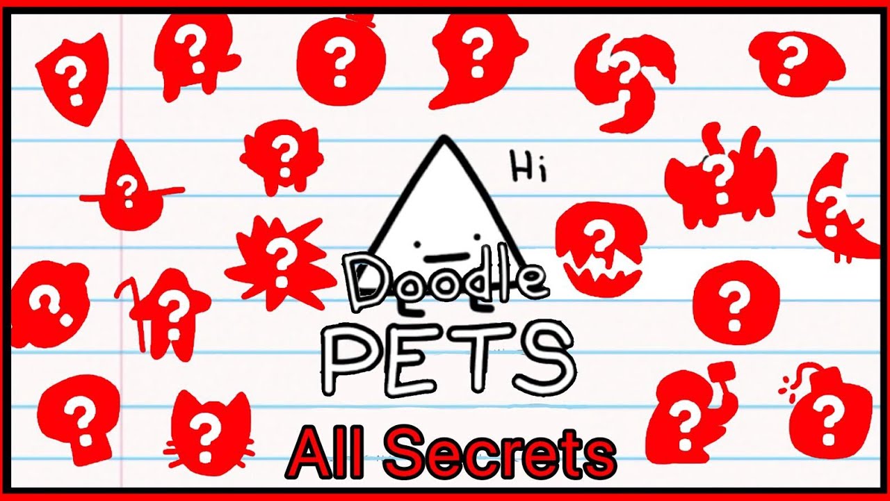 Roblox Doodle Pets | All Secrets and Cosmetics