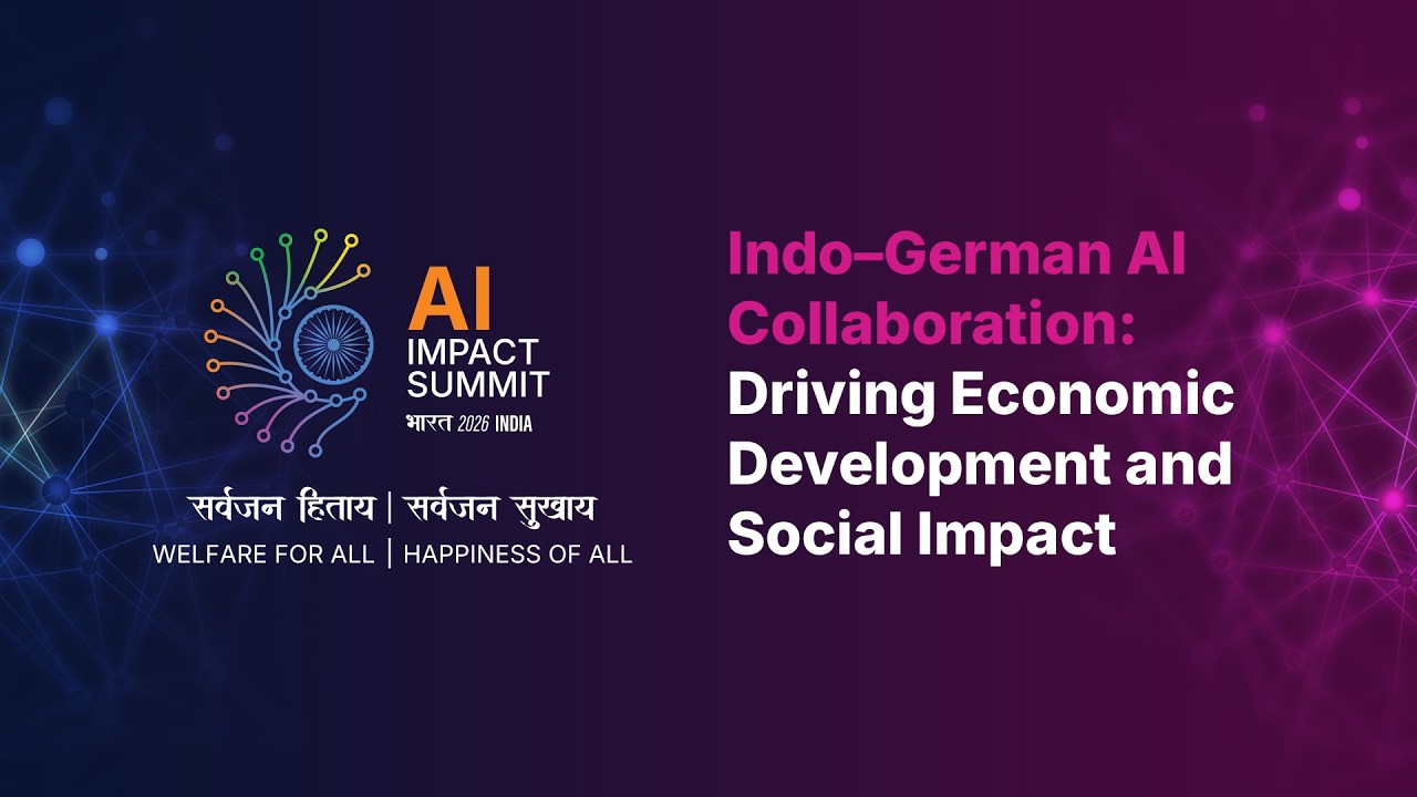 Indo–German AI Collaboration: Driving Economic Development and Social Impact