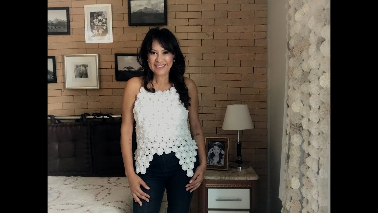 Vamos fuxicar? Blusa de fuxico!