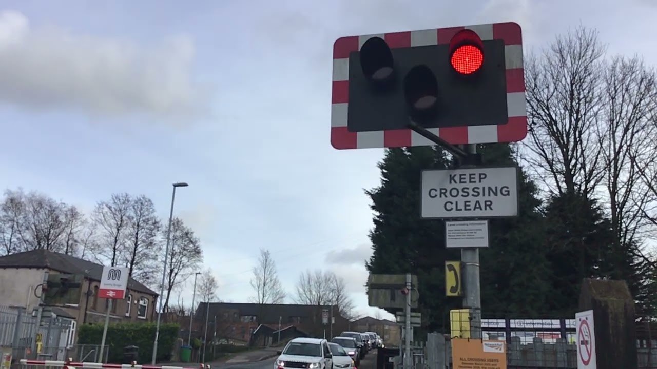 Smithy Bridge LC 14:16h 14/02/2026 - Biker gets in on the video! 🤣🏍️