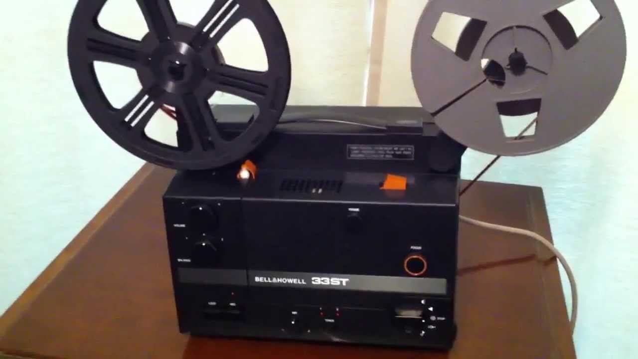Review of the Bell and Howell 33ST Super 8 2-Track Sound Recording Projector