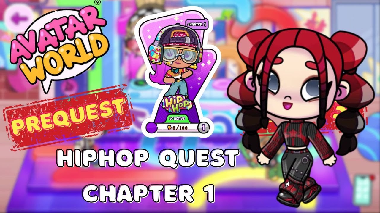 Avatar World | Hip Hop Quest Chapter One: Prequest — Dance Moves & Secret Rewards (Walkthrough!)