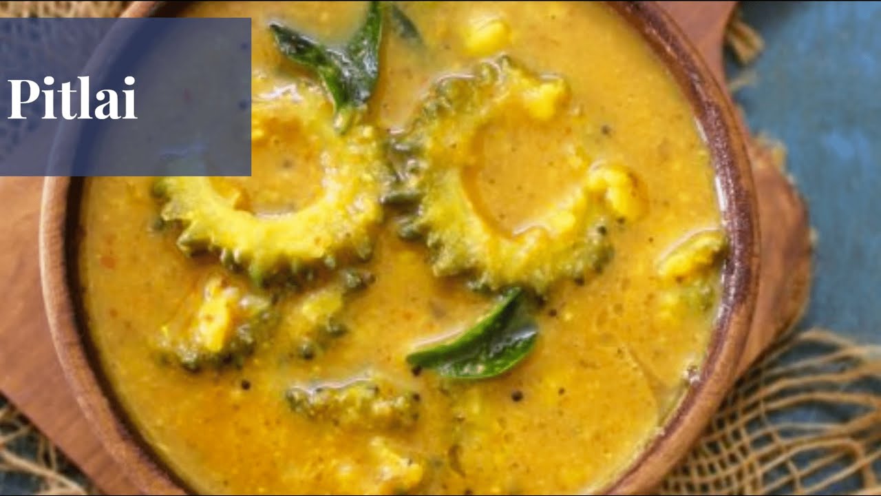 Authentic South Indian Pitlai Recipe | Bitter Gourd Pitlai