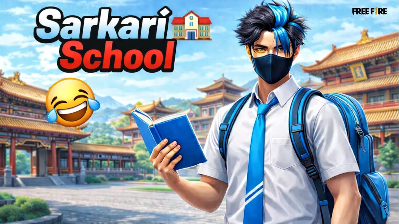 Sarkari School me chl Re 🤣 Garena Free Fire 🔥. #funny #garenafreefire