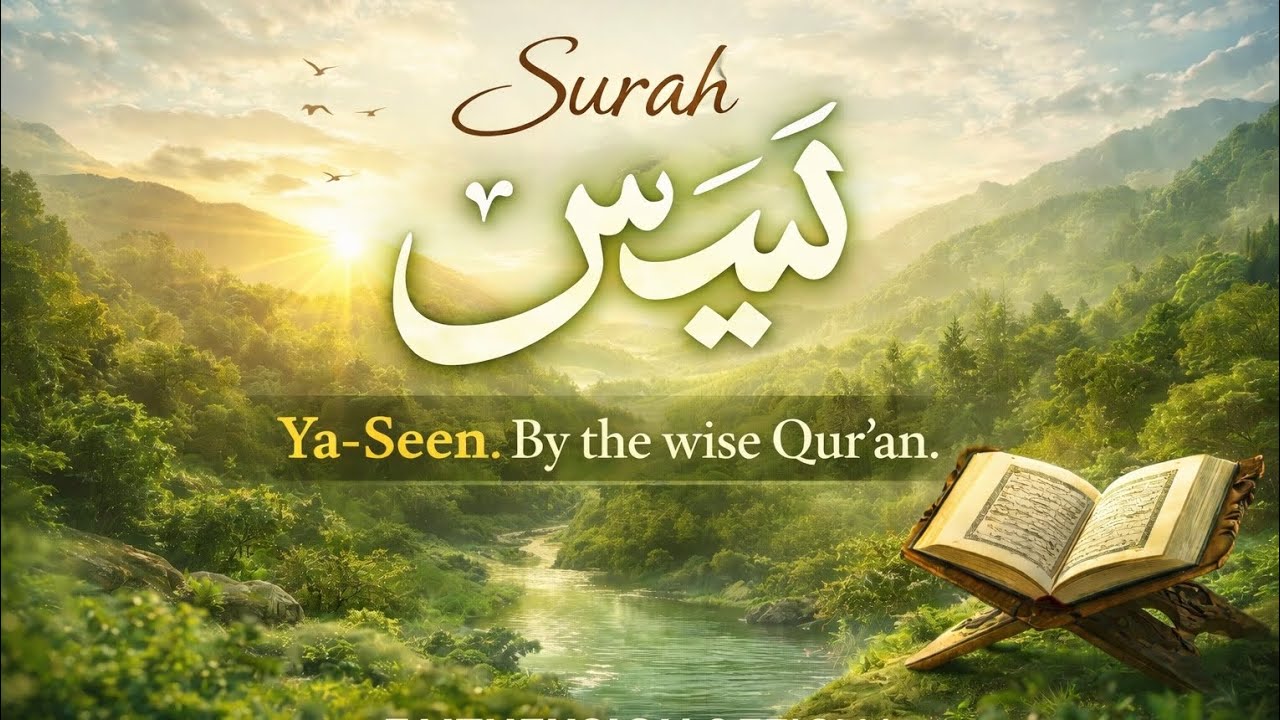 Listen Surah Yaseen Every Day & Feel Inner Peace | Full Tilawat With Urdu Tarjuma