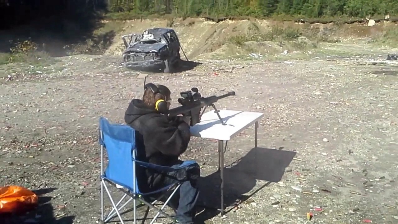 Barrett .50 Cal rapid fire
