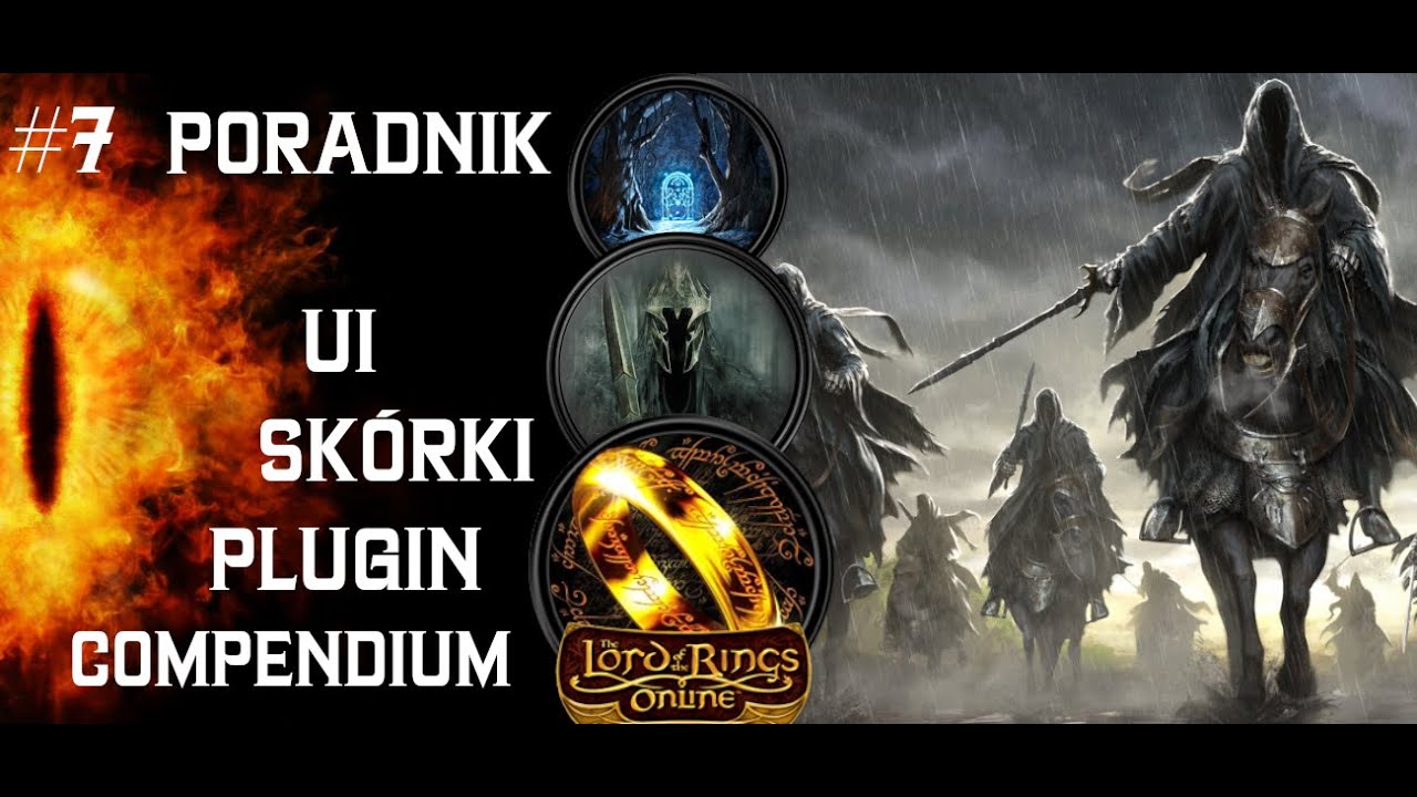 LOTRO 2023 poradnik #7 -  Plugin Compendium, UI i sk&oacute;rki - pobieranie i instalacja