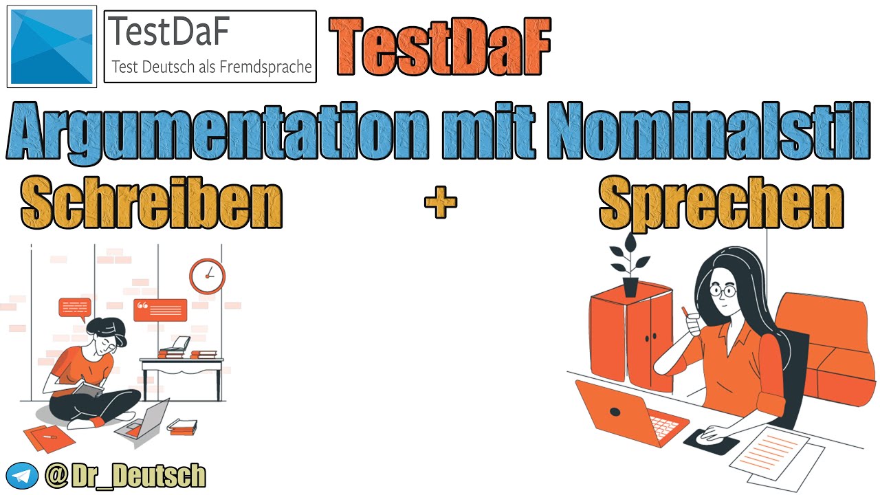 TestDaF. SA und MA. Argumentieren mit dem Nominalstil