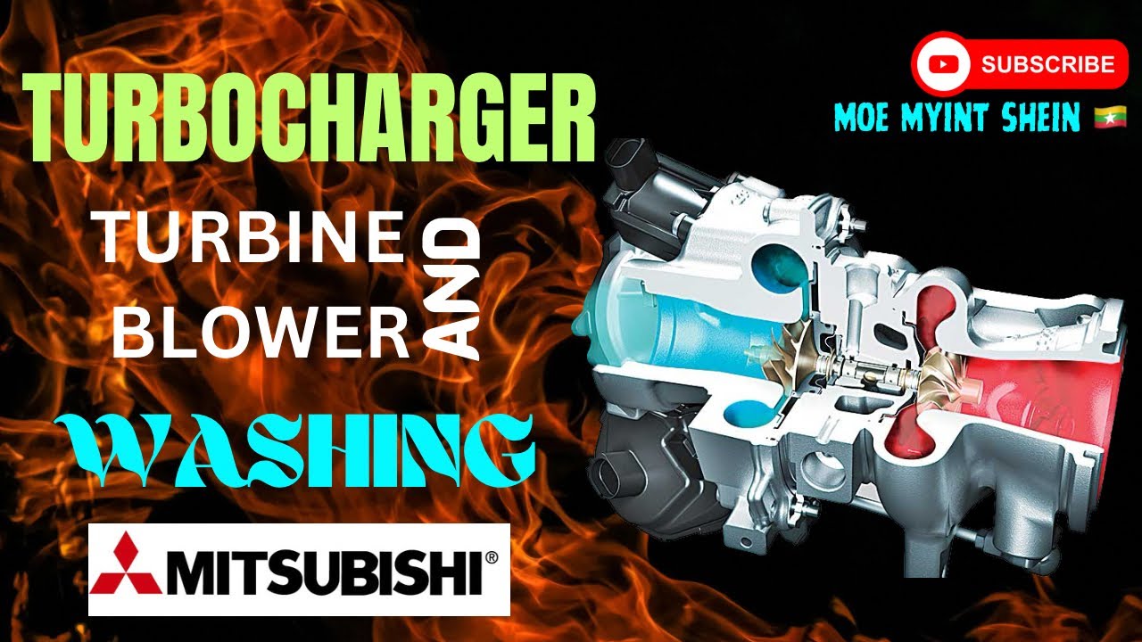 [MITSUBISHI] TURBOCHARGER | Turbine and Blower Washing | MET 33SD | Technical Vlog 009